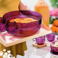 Tupperware Punch Bowl c/w cover - 6L