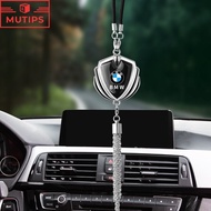 BMW Car 3D Metal Badge Rearview Mirror Pendant Decoration for G20 F30 E60 X1 F48 X3 G01 X5 E46 E90 F