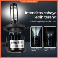 TaffLED X7 Car Headlights LED COB Headlight H4 Cool White 2 PCS - 75818-4CN