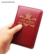 Veryemboutin Numismatic Album Coin Memorial Book Mini Album Commemorative Coin Storage Album VN
