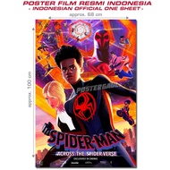 Spider-man Movie Poster: ACROSS THE SPIDER-VERSE - original Indonesian regular one sheet style A, Size 68x100 cm