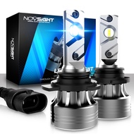 Novsight N55 9012 Ready Stock Car LED Headlight 20000LM 70W 6500K H11 H4 H7 Car Light Bulb Plug&Play