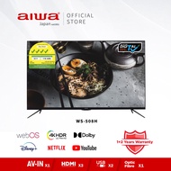 AIWA 50″ | 508H | 4K HDR | WebOS Smart TV | Frameless TV | WS-508H