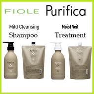 Fiole / F.Aid / Purifica / Mild Cleansing Shampoo / Moist Veil Treatment 【Direct from Japan】