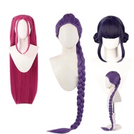 Rambut Palsu Cosplay Anime Wanita Rambut Palsu Kostum Wanita Aksesori Halloween Anime Dewasa