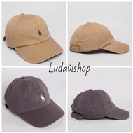 ⭐️特價 現貨+預購 Polo Ralph Cap 小馬 帽子 老帽 灰 咖啡 土 情侶帽 素色帽