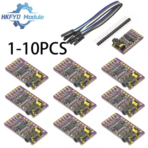 1-10PCS GY-PCM5102 I2S DAC Audio Module PCM5102A Digital Analog Converter for Raspberry Pi pHAT High