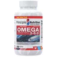 Principle Nutrition Complete Omega Triple 3-6-9, 150 softgels