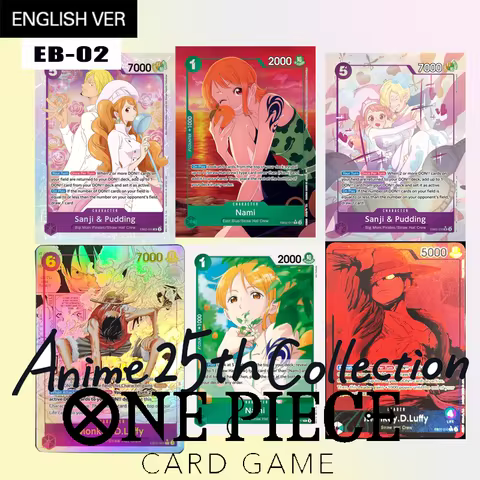 DIY one piece card english series Memorial Collection (EB01) manga tony tony chopper Mr 2 Bon kurei 
