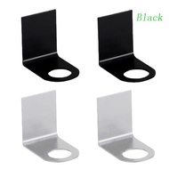 BLACK Hanger Wall Sticker Shower Gel Bottle Holder Shampoo Hand Soap Hook Holder