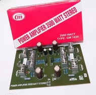 KIT POWER AMPLIFIER 3500 WATT STEREO GM 1434