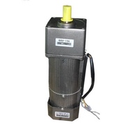 AC 220V 180W Single phase Constant speed electromagnetic brake motor with gearbox. AC 220V gear moto