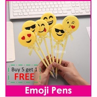 Emoji Pen /teachers day gift/Goodie Bag/Children Day [Buy 5 Get 1 FREE]