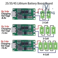 YANGYANG Boost Module Durable Type-C To 8.4V 12.6V 16.8V 7.4V 11.1V 14.8V Lithium Battery Charging