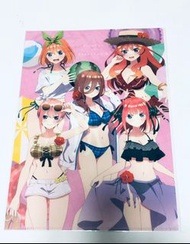 現貨 限定 五等分的花嫁 File 文件夾