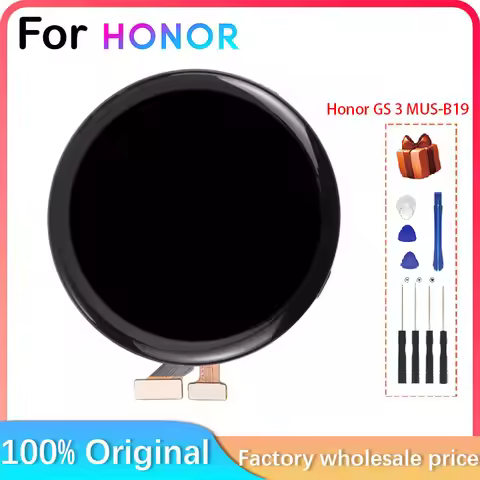 For Honor GS 3 MUS-B19 smart watch LCD display + touch panel digitizer For Honor GS 3 MUS-B19 AMOLED