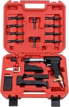 HRH-3X-777 Deluxe AIR Hammer KIT for Rivets. Includes: 4 Bucking Bars, 4 Cupped Universal Head BITS 