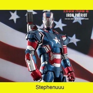 全新現貨啡盒未開 hot toys iron man 3 Iron Patriot 愛國者 mms195