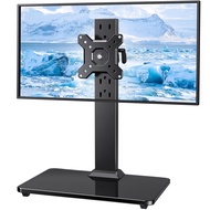 ErGear Single Monitor Stand for 13-34 inch Screens up to 44 lbs, Free-Standing Monitor Riser with 5 