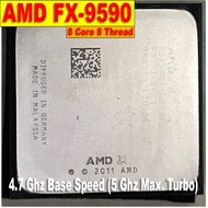 PROCESSOR AM3+ / AM3 PLUS AMD FX 9590 4.7 GHZ (MAX. TURBO 5 GHZ )
