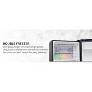 Kulkas Sharp 1 Pintu Sj-197W-Dw Shine Dandelion Series Doble Freezer