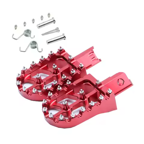 Motorcycle CNC Footpegs For HONDA CRF XR 50 70 110 M2R SDG DHZ SSR KAYO Pit Bike Colorful Footrest M