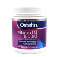 Ostelin Vitamin D3 1000IU Vitamin D 400 Capsules