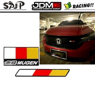 JDM 3-Color Bar Sticker for Honda City Civic HRV Jazz GN2 GN5 Hatchback GM6 FB FC FE GD GE GK GK5 Mugen Tricolor