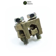 Brass Clamp For Holding Wires 6-35 Sqmm Wire 2 Screws