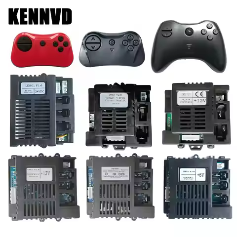 6V 12V ZM-DR01 DR04 V2.6 24V LDR01 V1.6 Children's Electric Ride on Car Remote Control Unit Box Rece