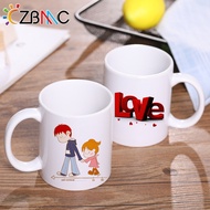 UFC9 Heat Transfer Mug Print Photo White Cup Customized logo Creative Ceramic Cup Making Photo Adver