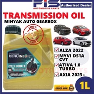 FIS Original Perodua ATF CVT FE Oil Auto Transmission Fluid 1Liter Alza Myvi D51A CVT Axia Ativa 1.0
