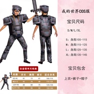 WGB Trang Phục Nhập Vai Trò Chơi Minecraft Minecraft Halloween Trang Phục Biểu Diễn Cosplay Áo Giáp 