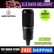Audio Technica AT2020 Cardioid  Condenser Microphone Full Bundle