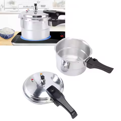 Pressure Canner Pressure Cooker 3L Explosion Proof Aluminum Stovetop Fast Cooking Canning Cooker Pot