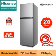 HISENSE 2 Door Fridge 200L Refrigerator ( RT208N4ASN )