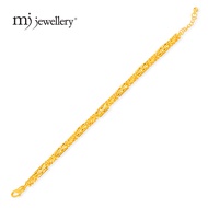 MJ Jewellery 375/9K Gold Bracelet T31