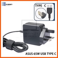 ASUS 20V 3.25A 65W TYPE-C ZENBOOK 13 UM325U VIVOBOOK 13 SLATE T3300 ZENBOOK 14 UX425JA LAPTOP CHARGER ADAPTER