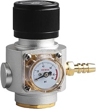 Mini Gas Regulator Soda Keg Regulator Tr21.4 Soda Keg Charger 0-90PSI for Soda Maker Sparkling Water