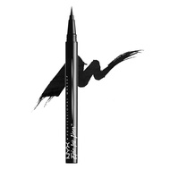 NYX Waterproof Epic Ink Eyeliner, Liquid Makeup Beauty Cosmetics Black Eyeliner Eye Liner Pencil + F