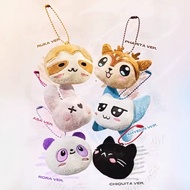 Mini Keychain Pendant Doll Head - BABYMONSTER RUKA AHYEON RORA