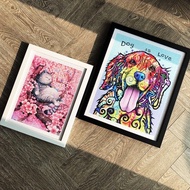 Nordic Solid Wood Photo Frame 3djp Puzzle Frame 1200 Pieces Mounted Puzzle Frame 300 Pieces 600 Piec