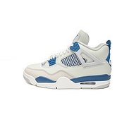 [DA5BS] New White Blue Company Grade Jordan 4th Generation Basketball Shoes FV5029 Air Jordan 4 "Mil