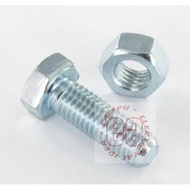 8 x 40 nut and bolt galvanized bmp m8 x 40 bmp m8 x 40/