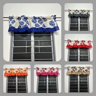 Big Leaf Theme Valance Curtain Best for Windows and Doors 18 inches x 59 inches