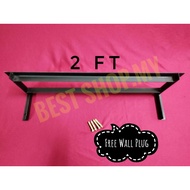 [READY STOCK]Aquarium stand 2 feet/wall mount/24×6 inch/2 feet fish tank/tapak akuarium/besi akuariu