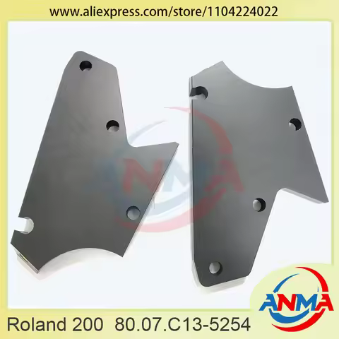 1 Set For Man Roland 200 Ink Duct End Blocks E.F.41/20 80.07.C13-5254 Printing Machine Parts