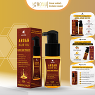 Tinh Dầu Dưỡng Tóc AKUMA Argan Hair Oil phục hồi tóc hư tổn giảm xơ rối chẻ ngọn