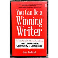 《ORIGINAL PRELOVED》Joan Gelfand -  YOU CAN BE A WINNING WRITER : The 4 C’s Approach of Successful Au