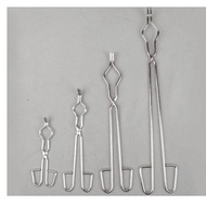 High temperature resistant stainless steel crucible tongs, high temperature resistant stainless stee